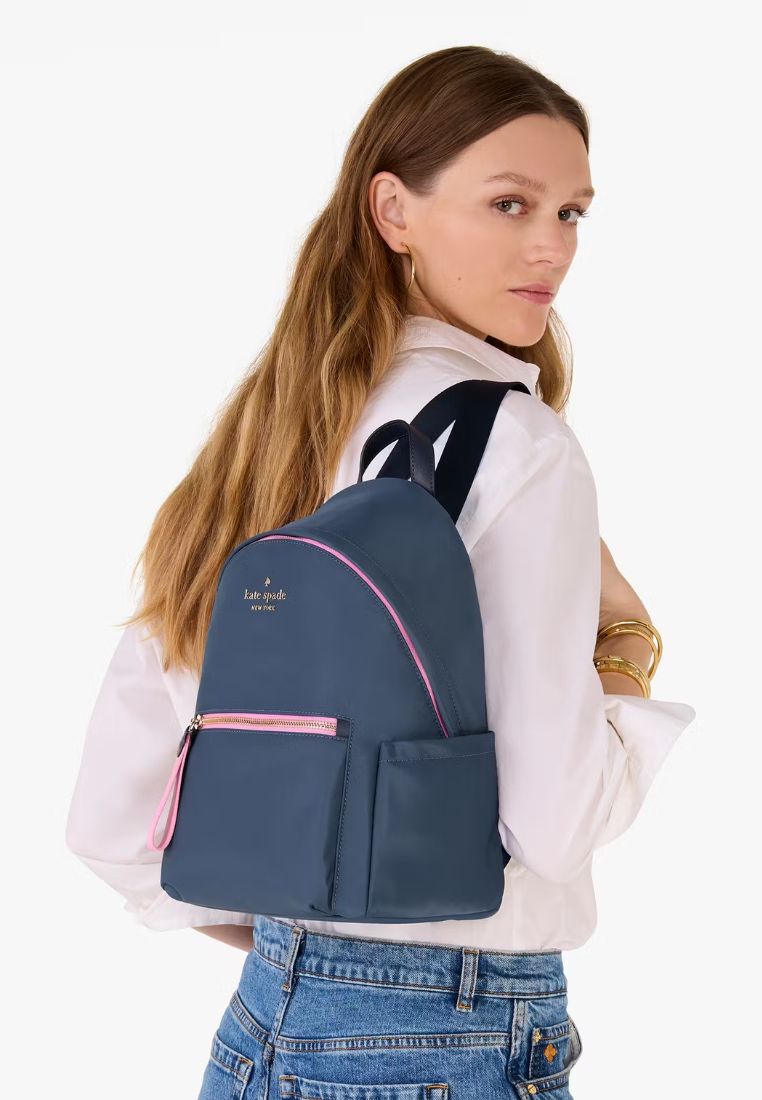 Chelsea Nylon Medium Backpack Parisian Navy