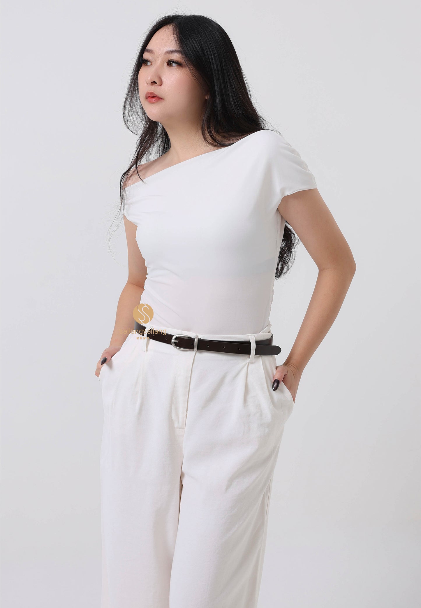 CLASSIC LEATHER BELT organ brown