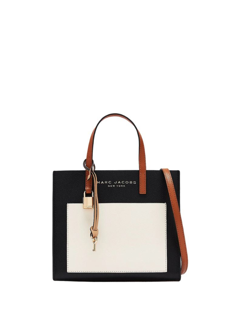 Colorblock Mini Grind Tote Smoked Almond Multi