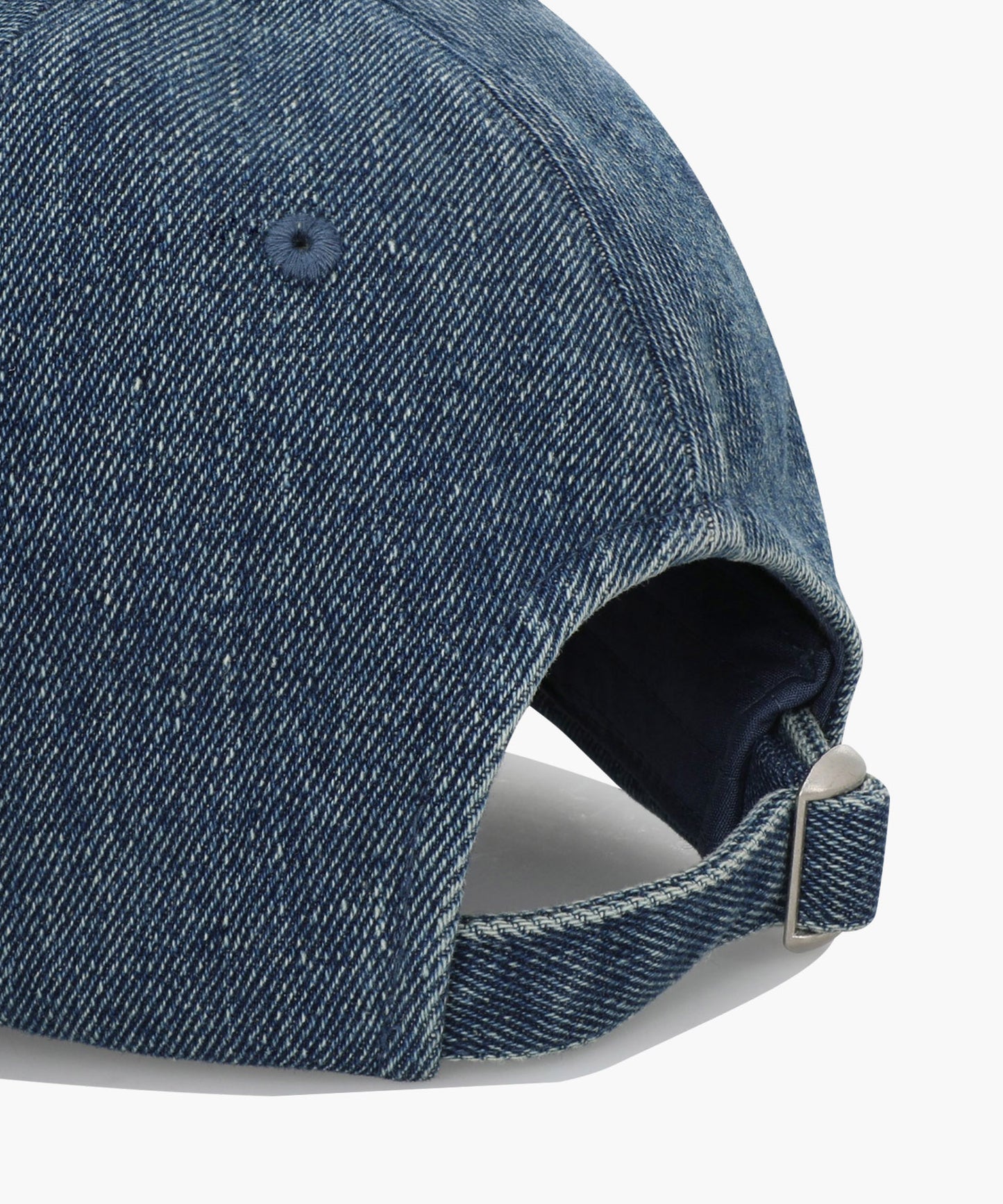 DENIM WASHING CLASSIC LOGO COVERED CAP blue