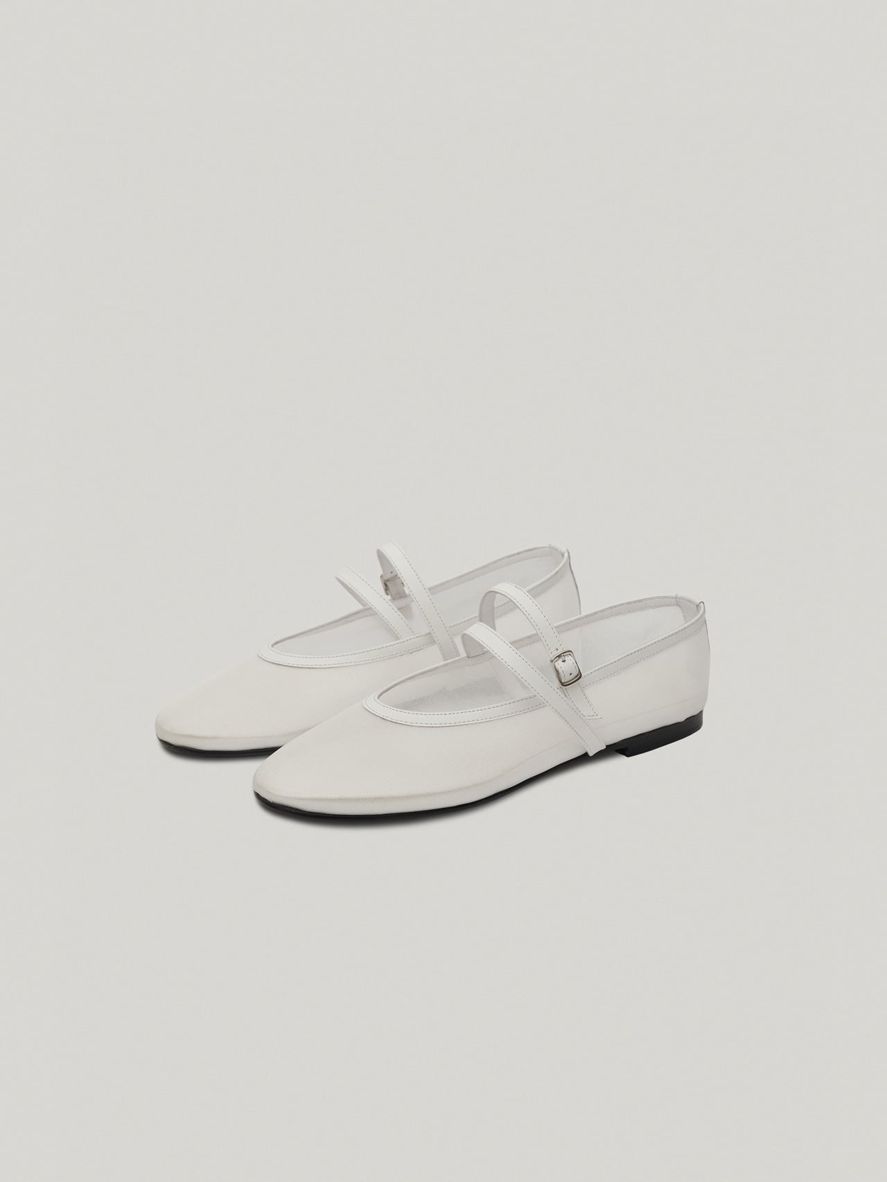 DOUBLE STRAP MESH FLAT mesh white