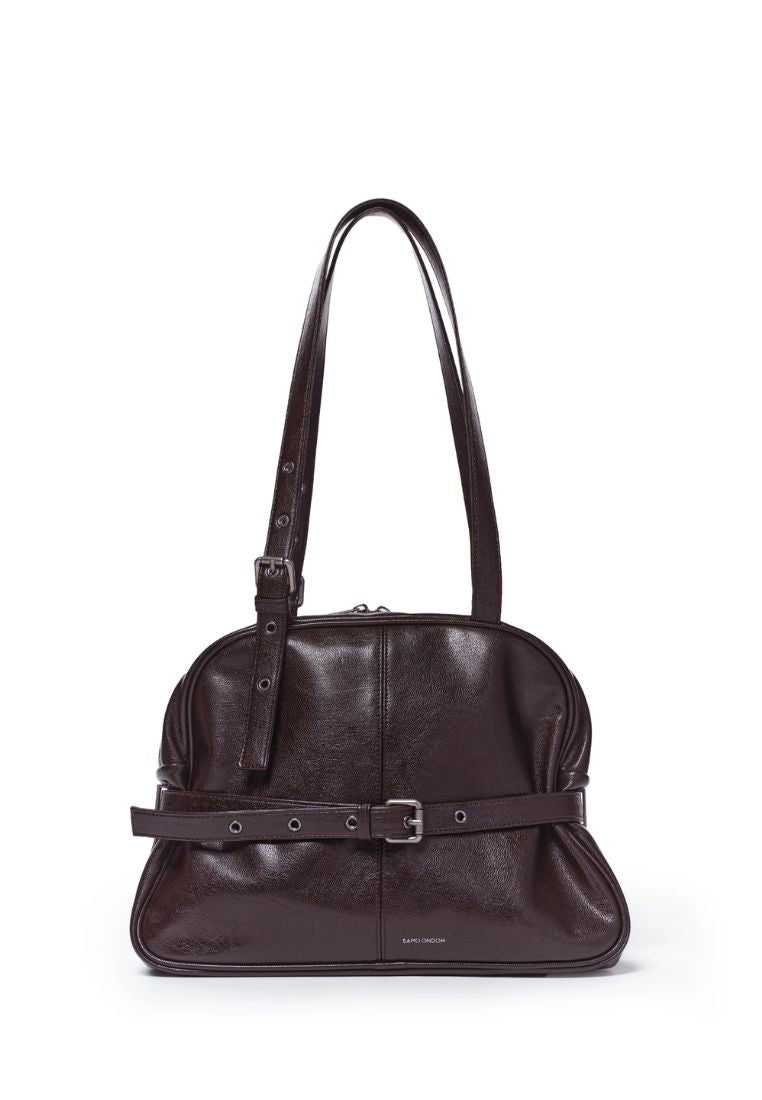Dome Belt Bag Goat Chocolate