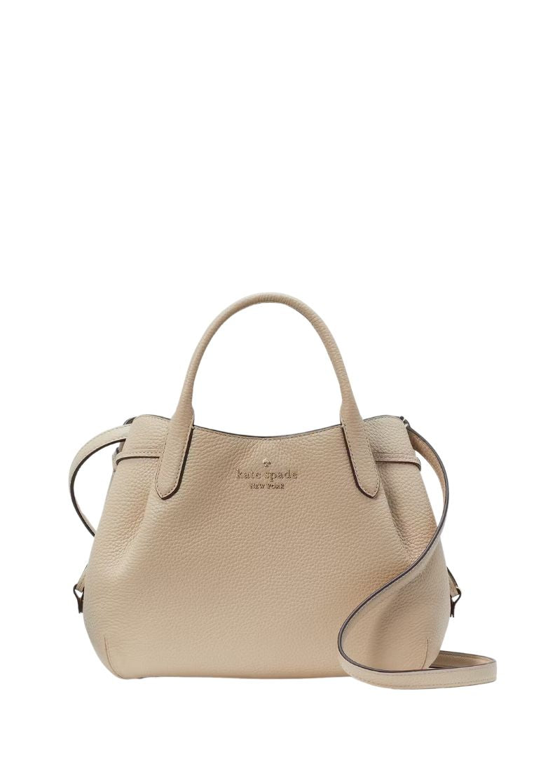 Dumpling Small Satchel Bag Light Sand