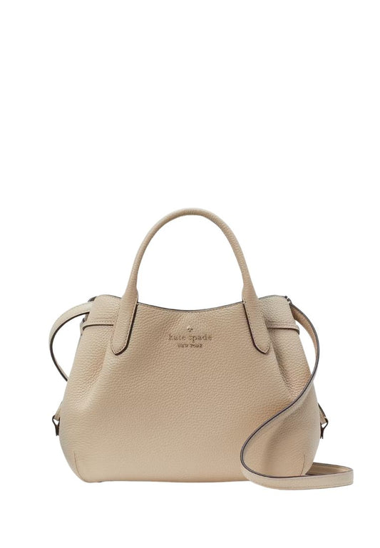 Dumpling Small Satchel Bag Light Sand