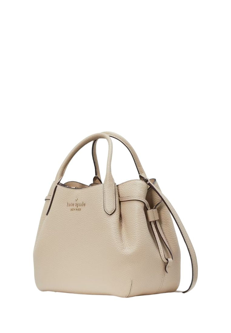 Dumpling Small Satchel Bag Light Sand