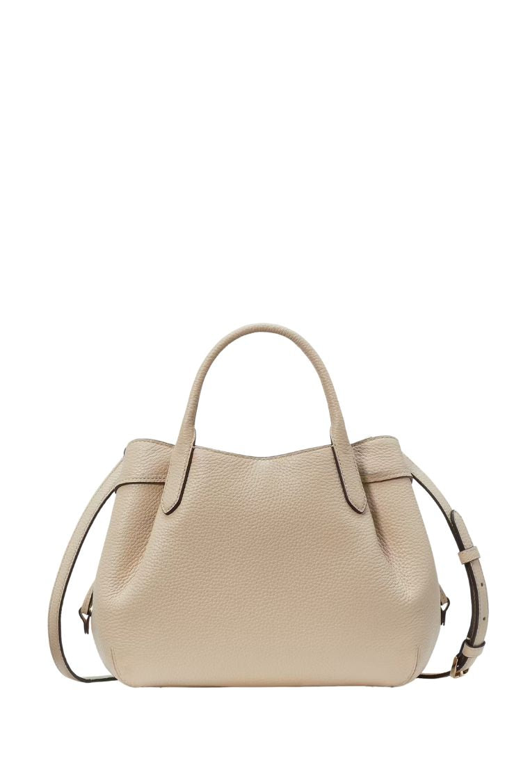 Dumpling Small Satchel Bag Light Sand