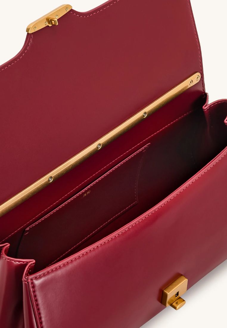Eloise Shoulder Bag - Burgundy