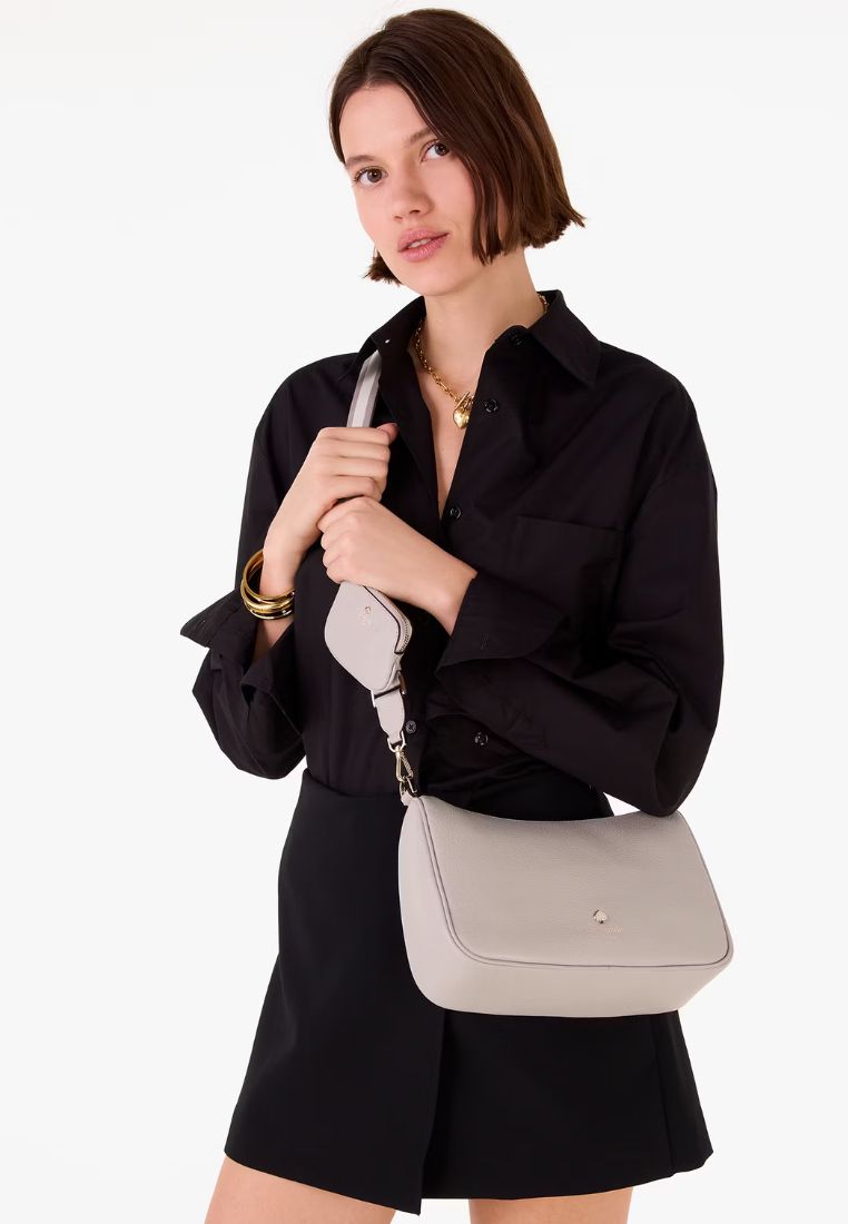 Emma Shoulder Bag Cozy Grey