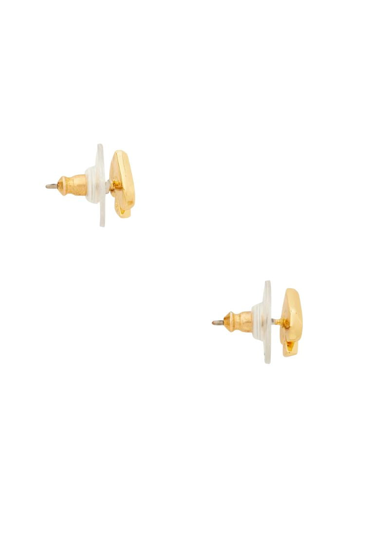 Everyday Spade Enamel Studs Black