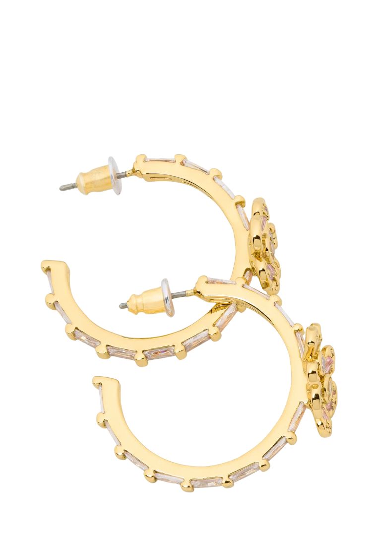 Fleurette Hoops Pink Multi