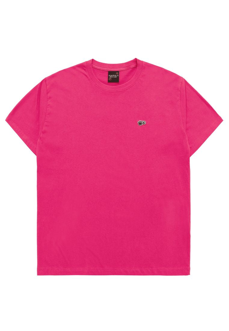 HOSHI X ADLV WAPPEN Short Sleeve T-Shirt Pink