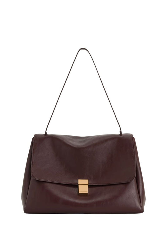 Hilary Shoulder Bag - Deep Burgundy