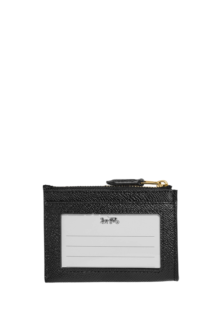 Mini Skinny Id Case Gold Black