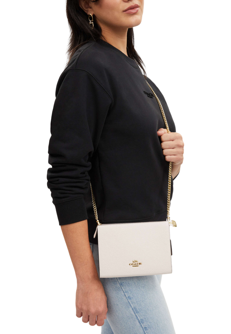 Slim Crossbody Gold Chalk