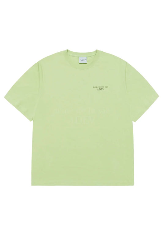 BASIC LOGO SEASON3 Short Sleeve T-Shirt Light Green