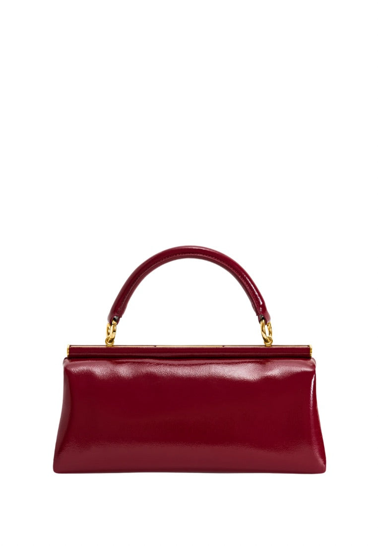 Danna Top Handle Bag - Claret