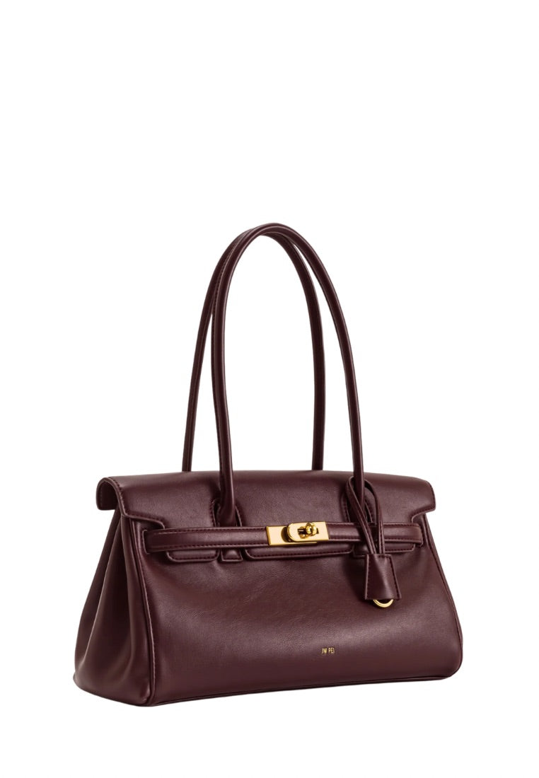 Yara Shoulder Bag - Deep Burgundy