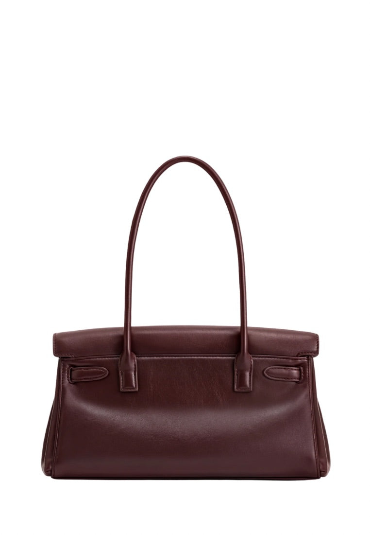 Yara Shoulder Bag - Deep Burgundy