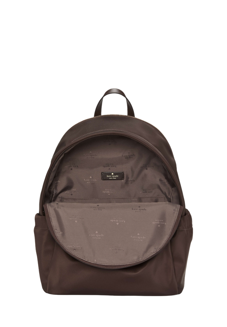 Carter Nylon Large Backpack Hot Fudge