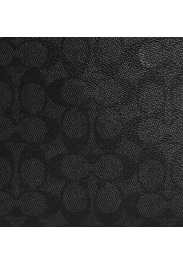 Houston Map Bag in Signature Canvas Gunmetal Charcoal Black