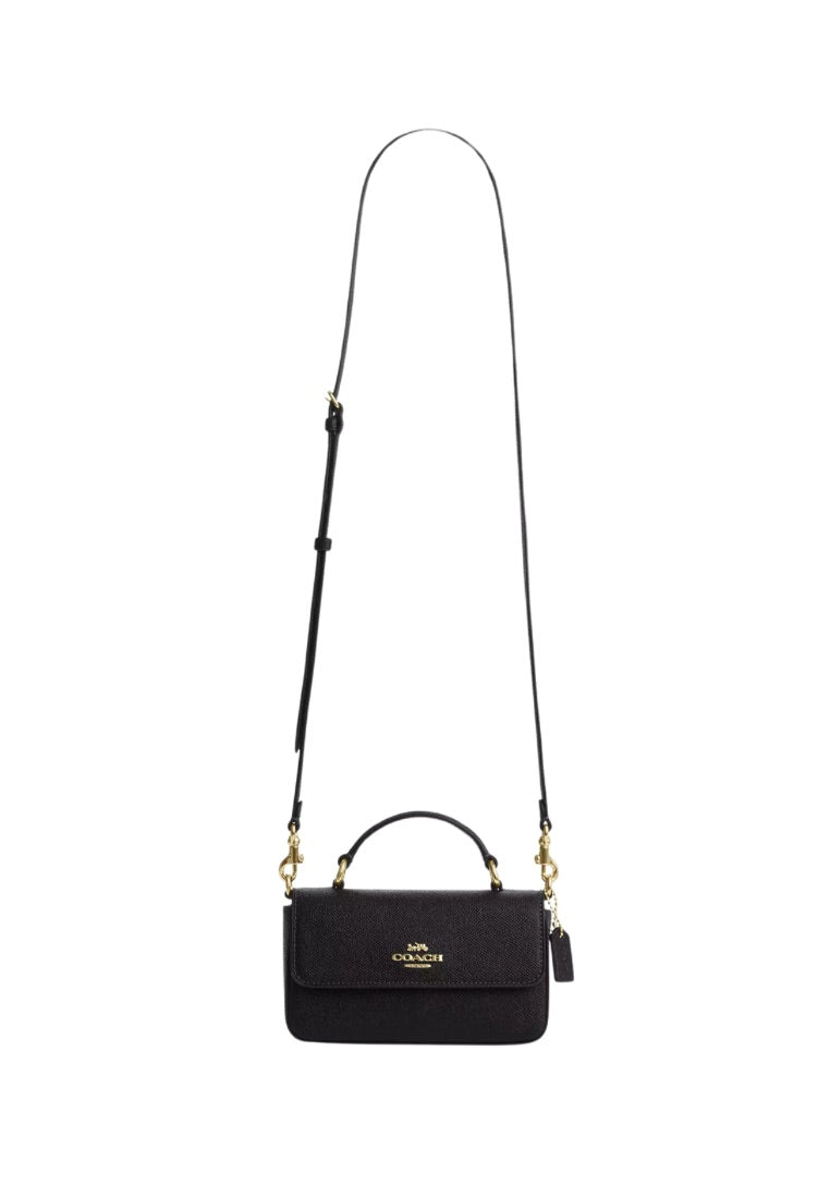Mini Josie Top Handle Bag Gold Black