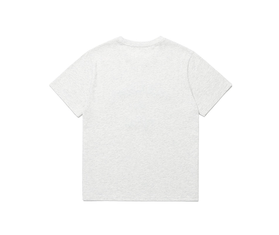 Maison De Rola Embroidery T-Shirt Melange Gray