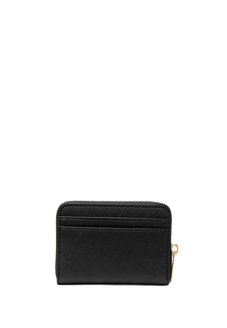 Jet Set Travel Medium Saffiano Leather Wallet Black