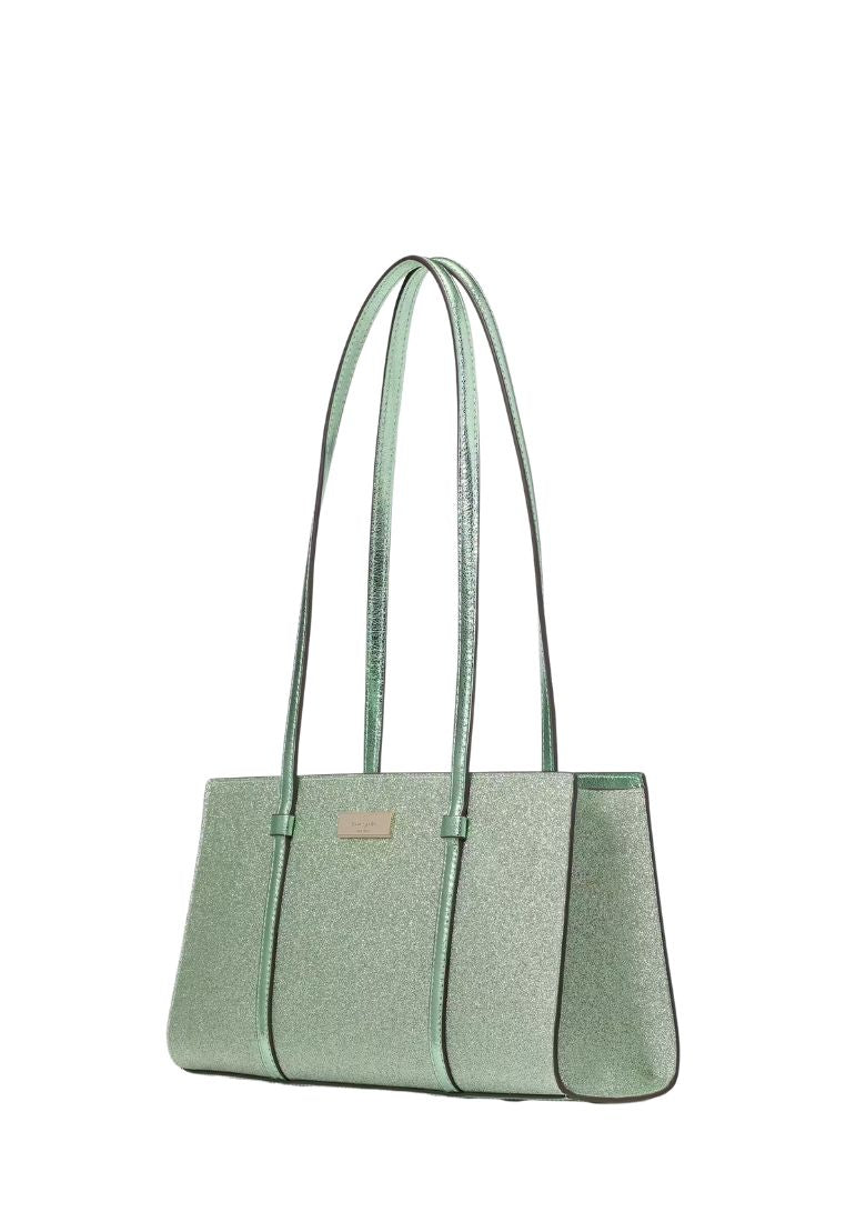 Kenzie Glitter Medium Shoulder Bag Seawater