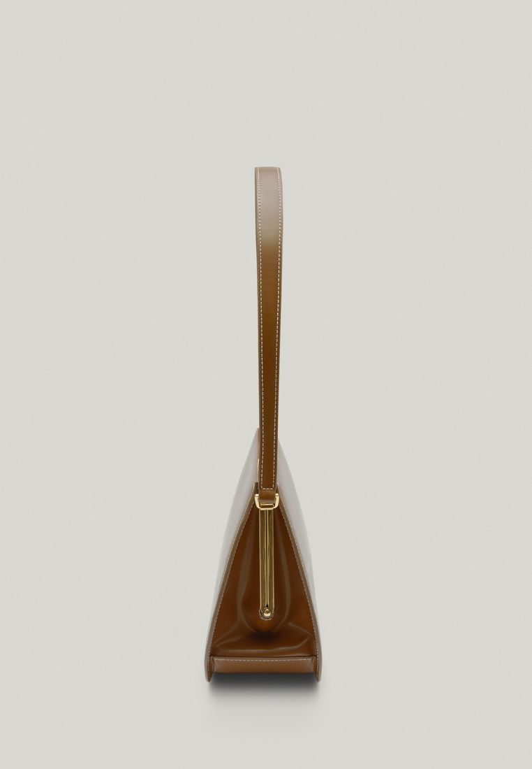 LUNE FORME BAG cognac brown