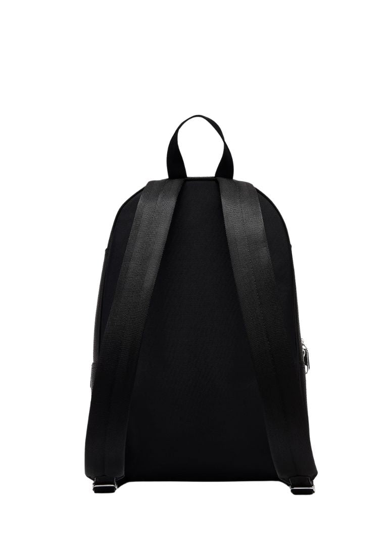 Leather Workwear Backpack Black