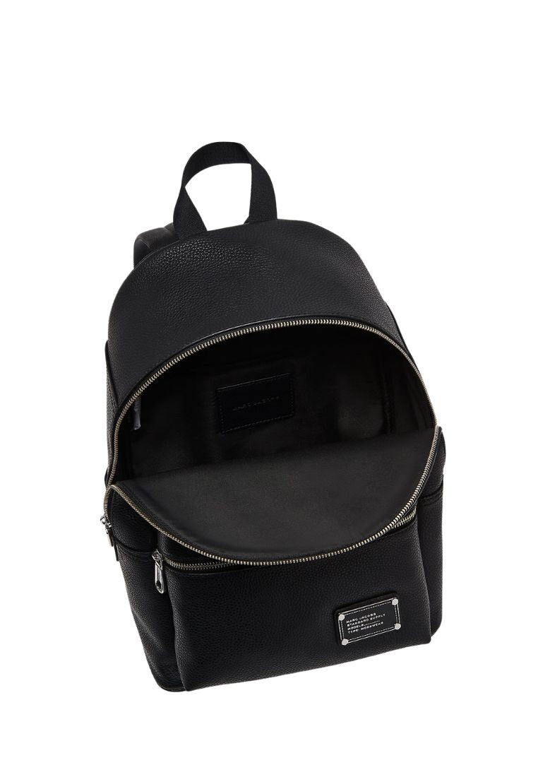 Leather Workwear Backpack Black