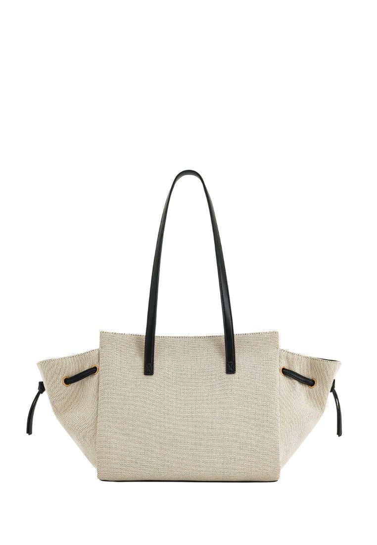 Linda Tote Bag - Black Canvas