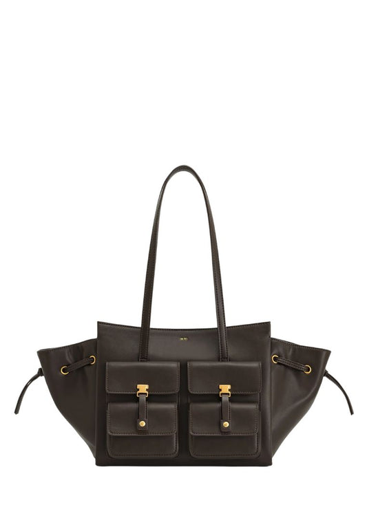 Linda Tote Bag - Dark Brown
