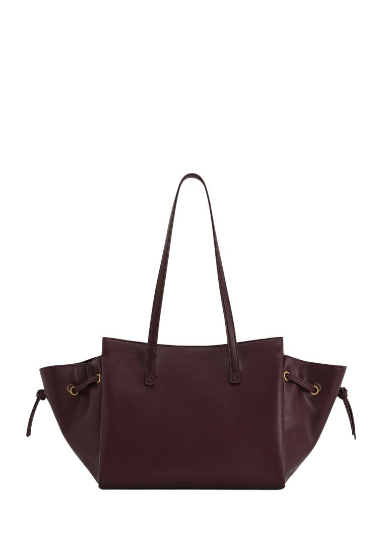 Linda Tote Bag - Deep Burgundy