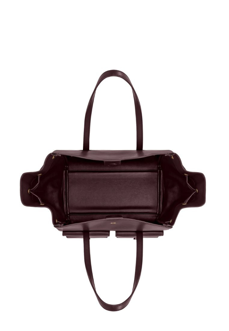 Linda Tote Bag - Deep Burgundy