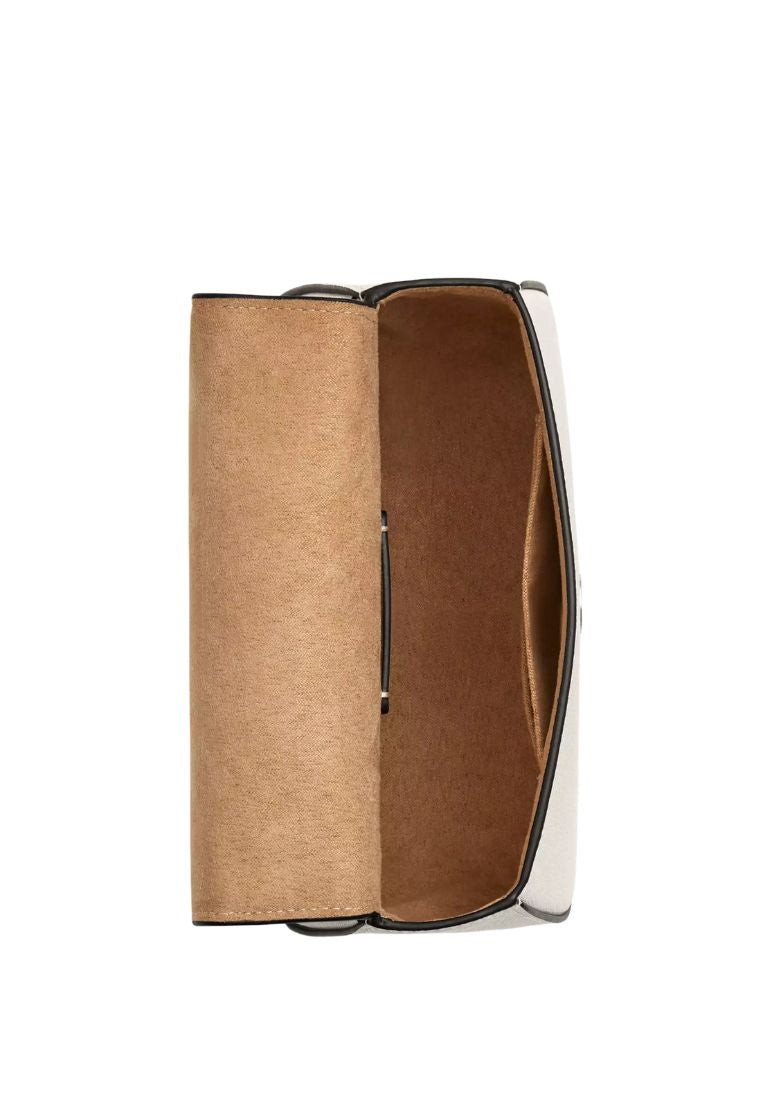 Lysa Top Handle Bag Silver Chalk