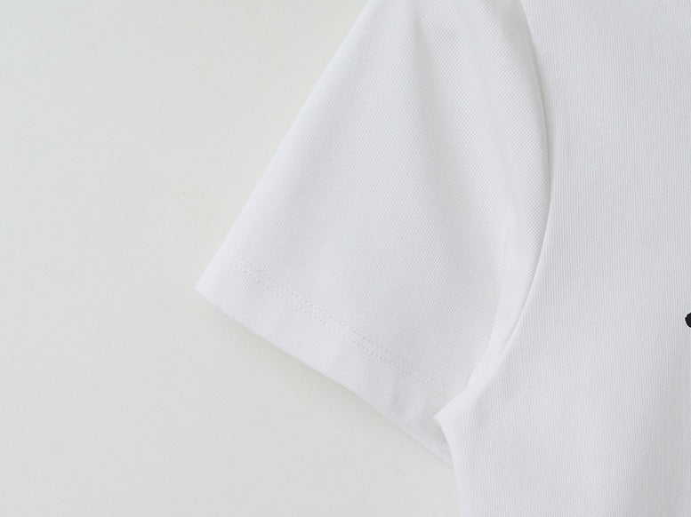 Maison De Rola Lettering T-Shirt White