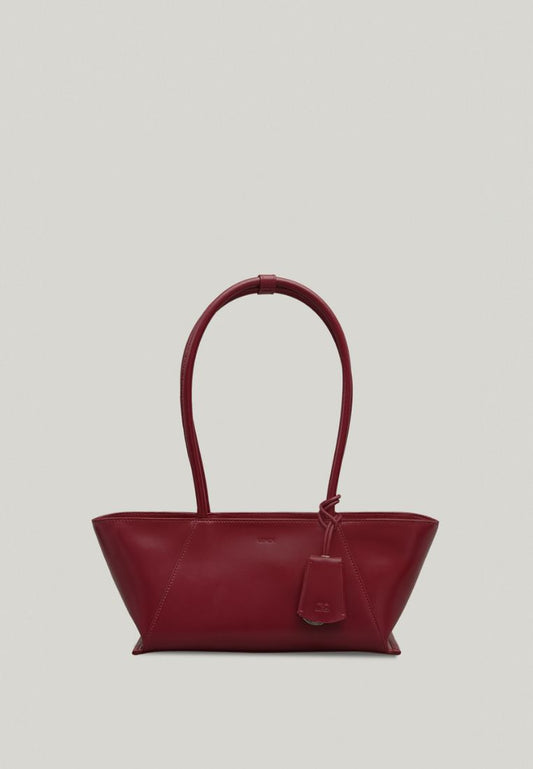 MONIQUE SHOULDER BAG carmine red