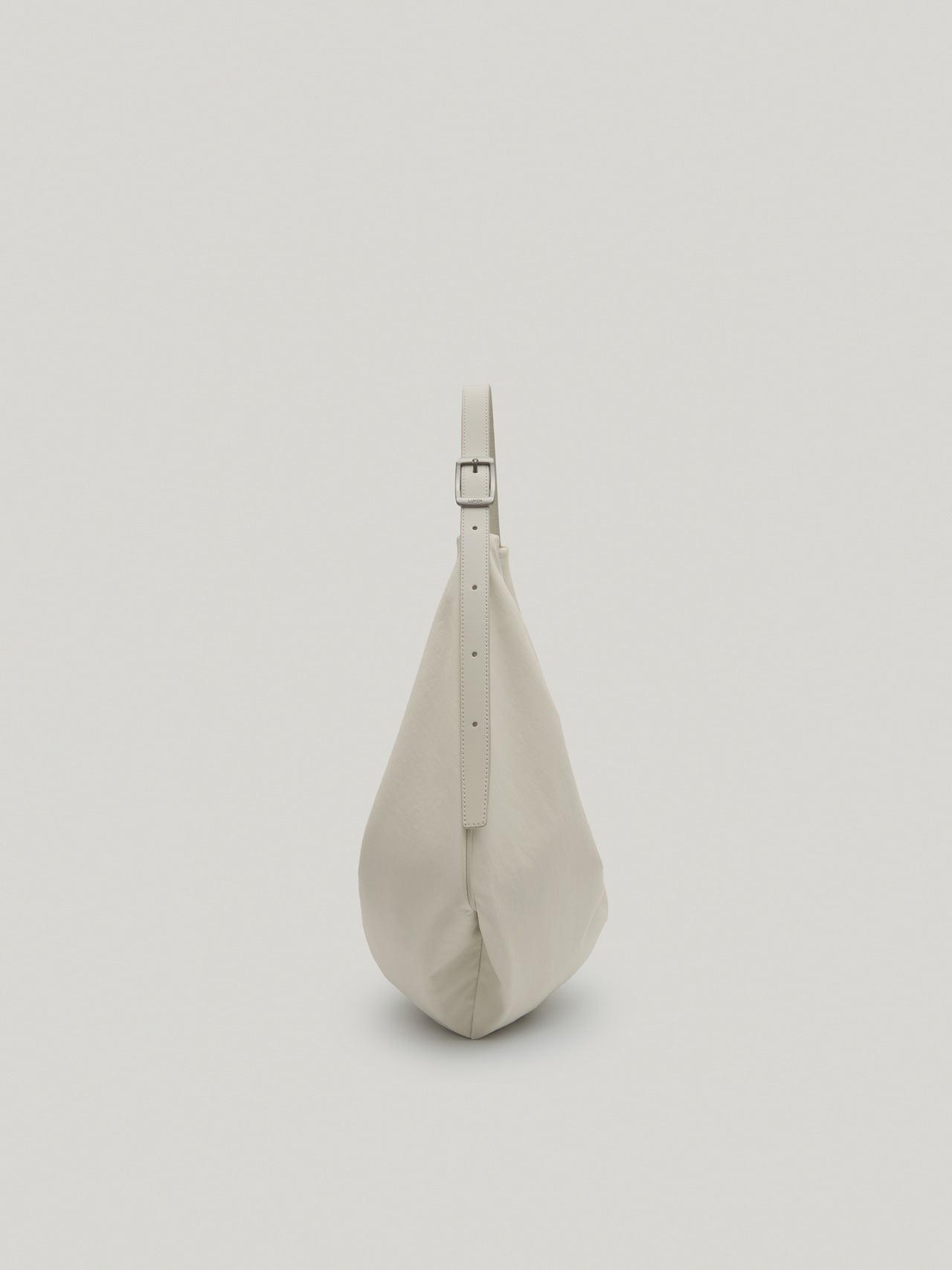 MOSSY HOBO BAG ecru white