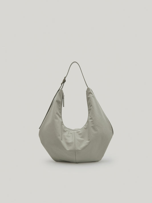 MOSSY HOBO BAG misty khaki