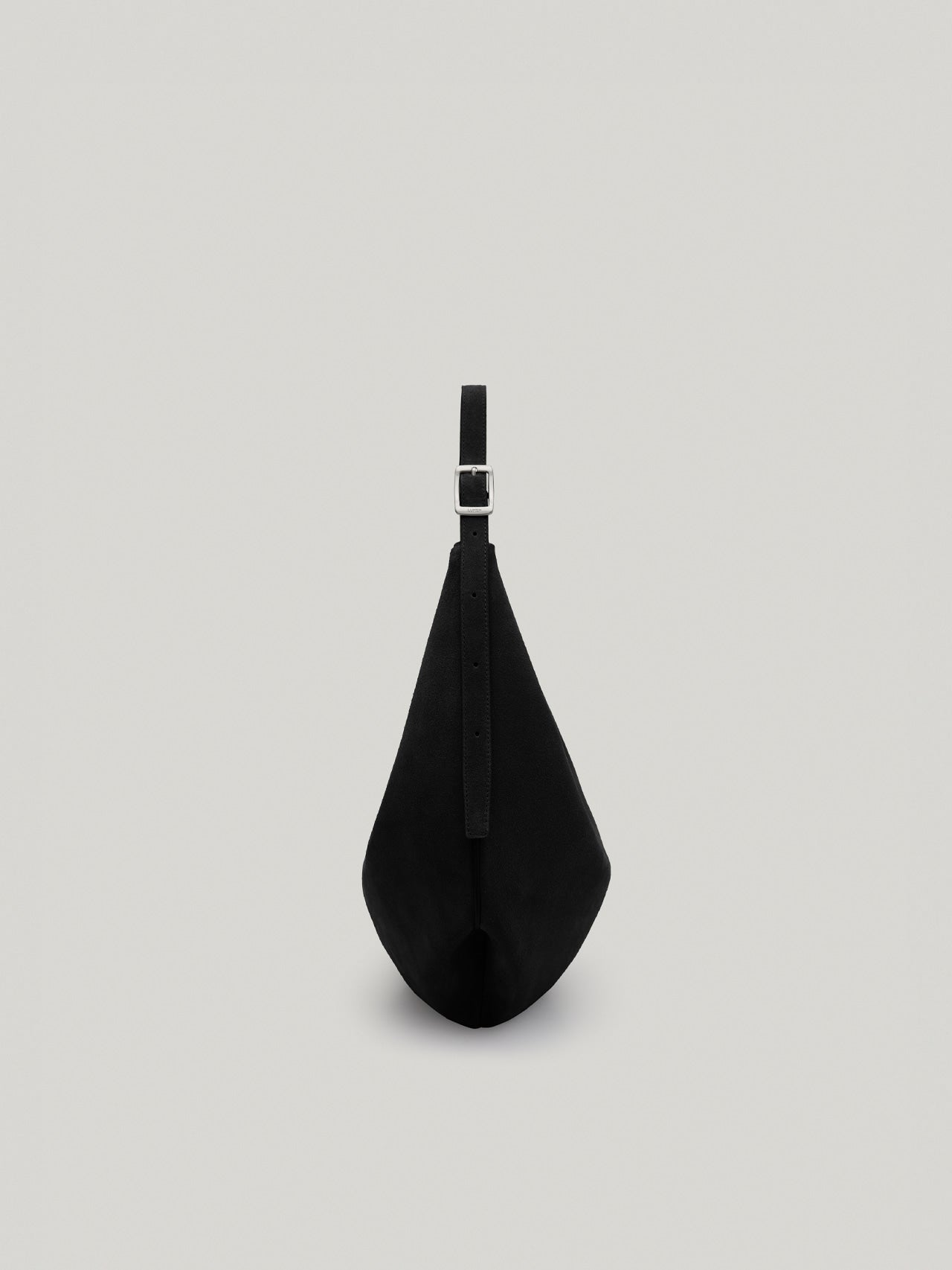 MOSSY HOBO BAG suede black