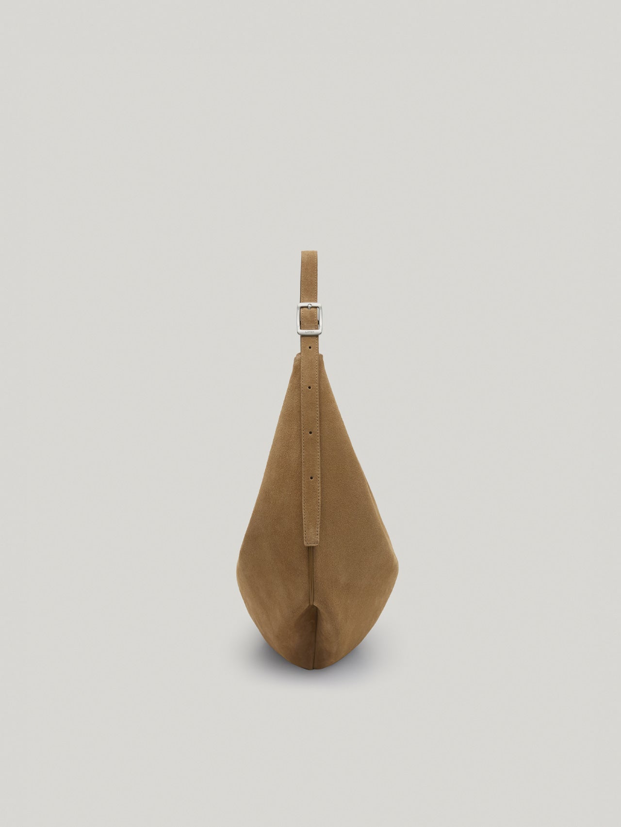 MOSSY HOBO BAG suede sand
