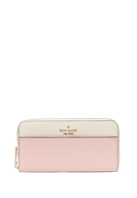 Madison Large Continental Wallet Rose Smoke Multi