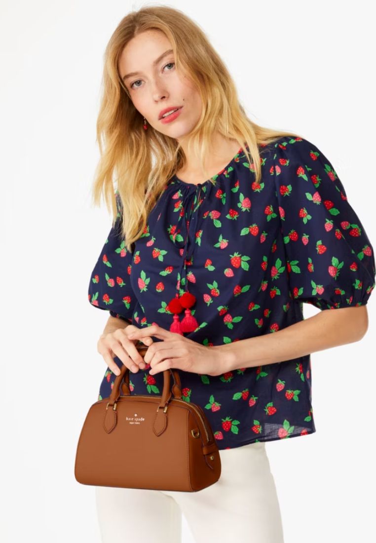 Madison Small Dolly Duffle Crossbody Bag Warm Gingerbread