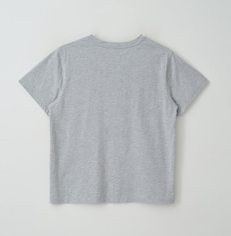 Maison Rola Cat Friends T-Shirt Gray