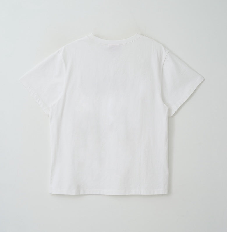 Maison Rola Puppy Friends T-Shirt White