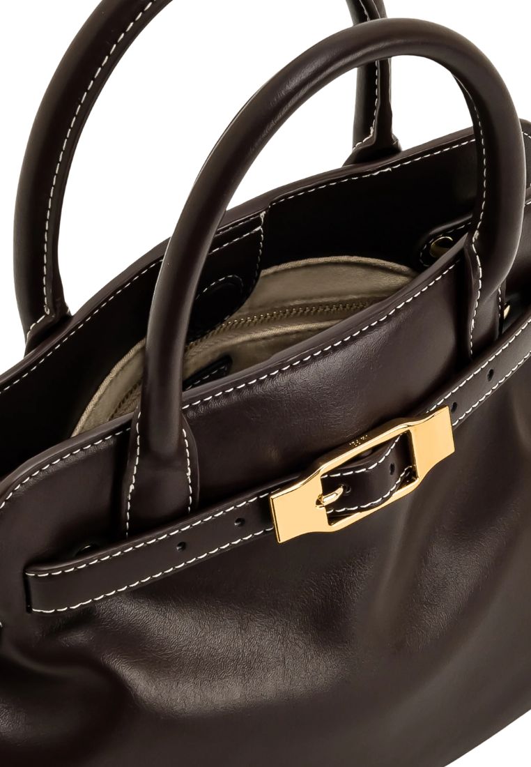 Mia Tote Bag - Dark Brown