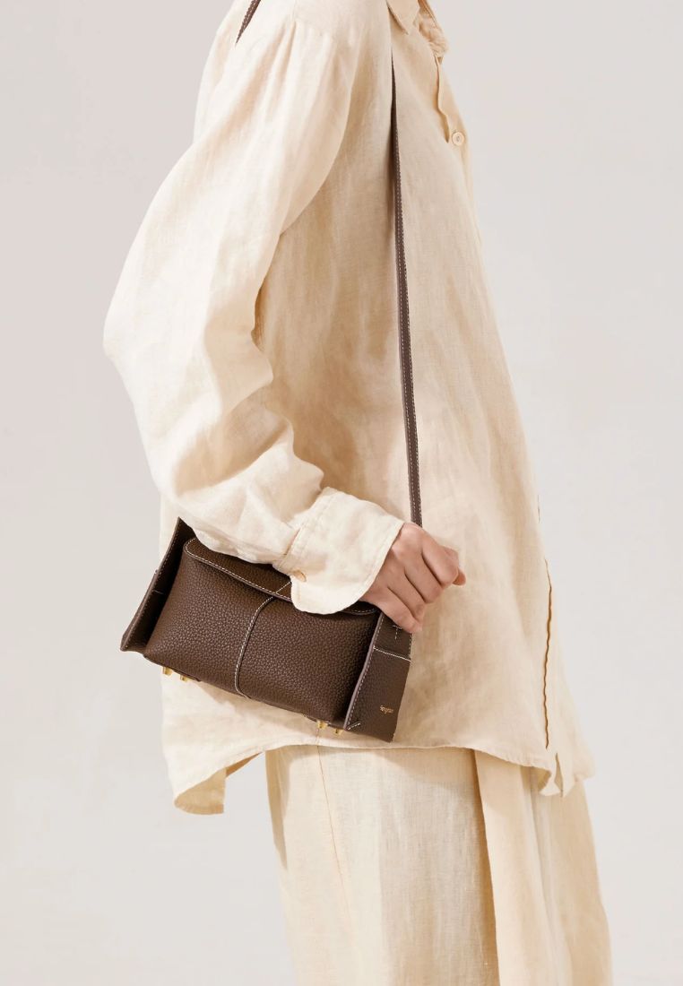 Mini Drippy Roof Bag - Chocolate