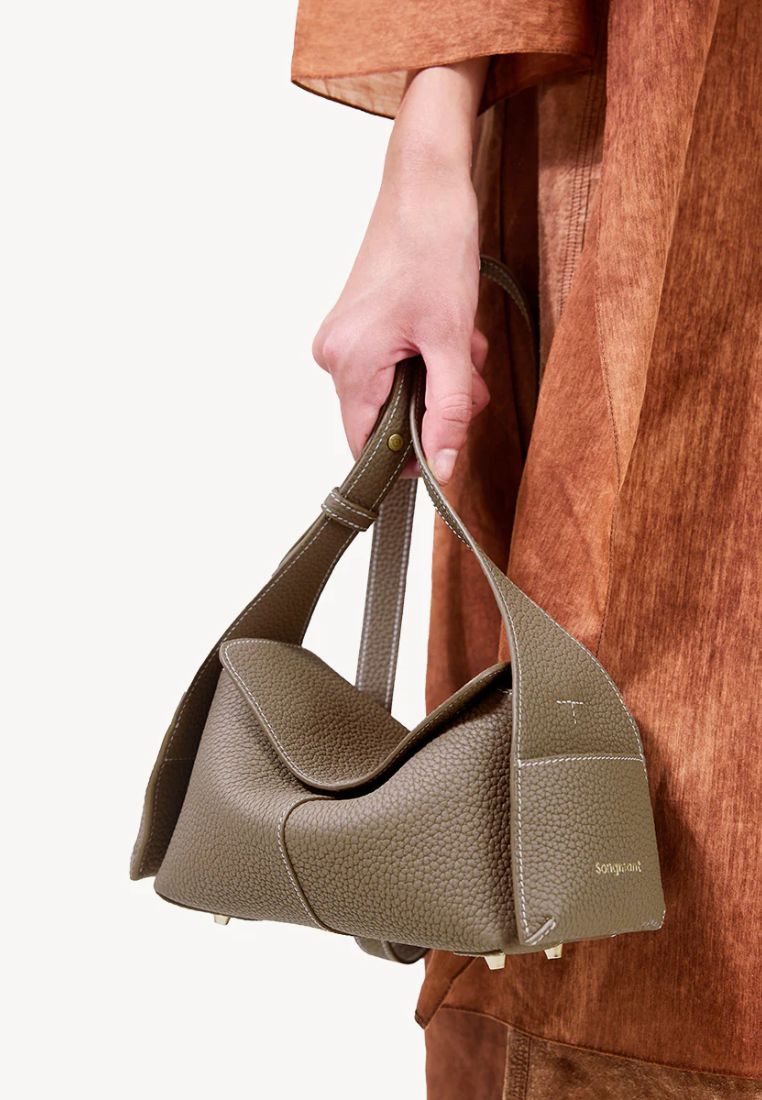 Mini Drippy Roof Bag - Taupe