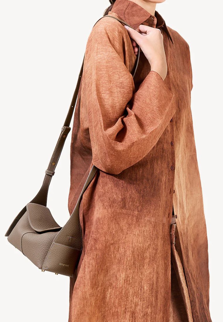 Mini Drippy Roof Bag - Taupe